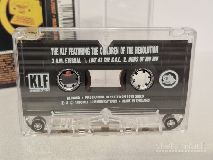Audio kasetė The KLF – 3 A.M. Eternal (Live At The S.S.L.)