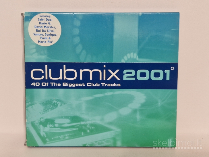 2 Audio CD Various – Clubmix 2001