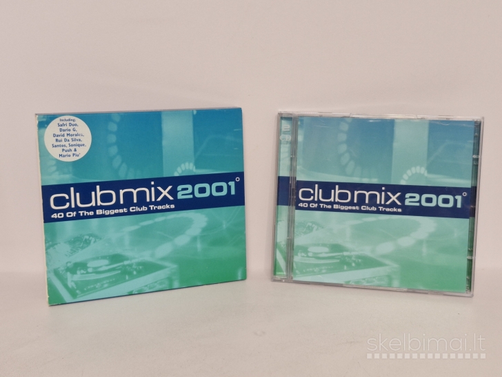 2 Audio CD Various – Clubmix 2001