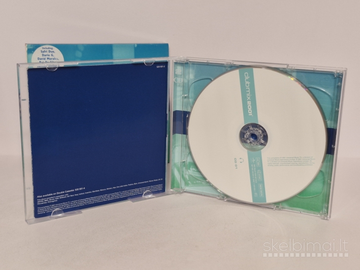 2 Audio CD Various – Clubmix 2001