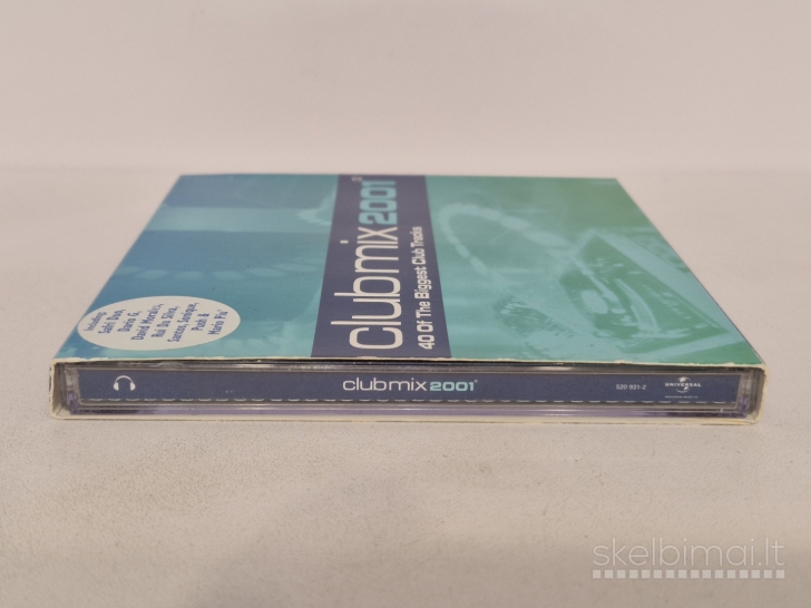 2 Audio CD Various – Clubmix 2001