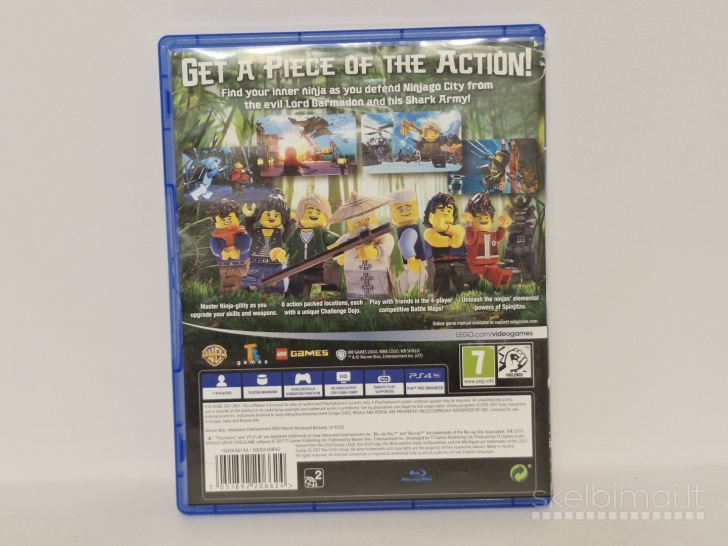 Žaidimas LEGO Ninjago Movie PAL Playstation 4