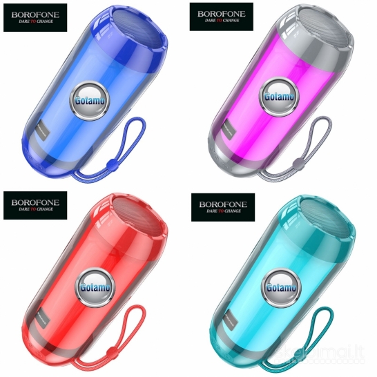 566 Bluetooth garsiakalbiai kolonėlės Borofone True Wireless Stereo FM