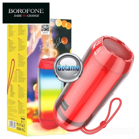 566 Bluetooth garsiakalbiai kolonėlės Borofone True Wireless Stereo FM