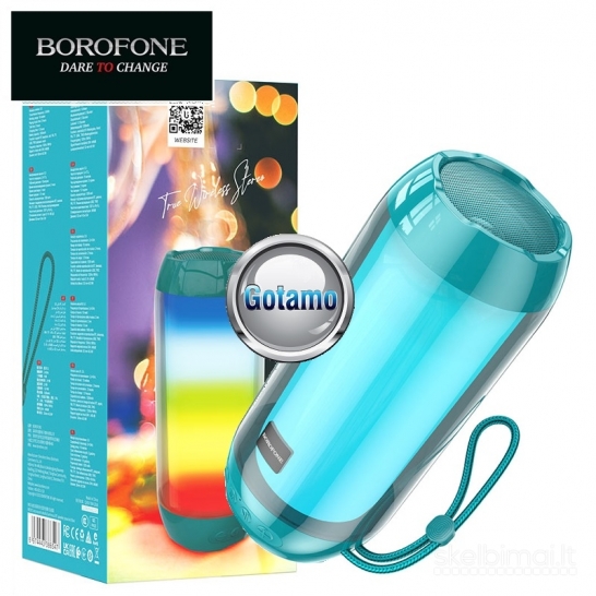 566 Bluetooth garsiakalbiai kolonėlės Borofone True Wireless Stereo FM