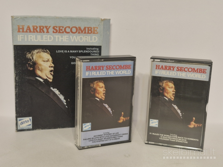 2 kasečių rinkinys Harry Secombe – If I Ruled The World