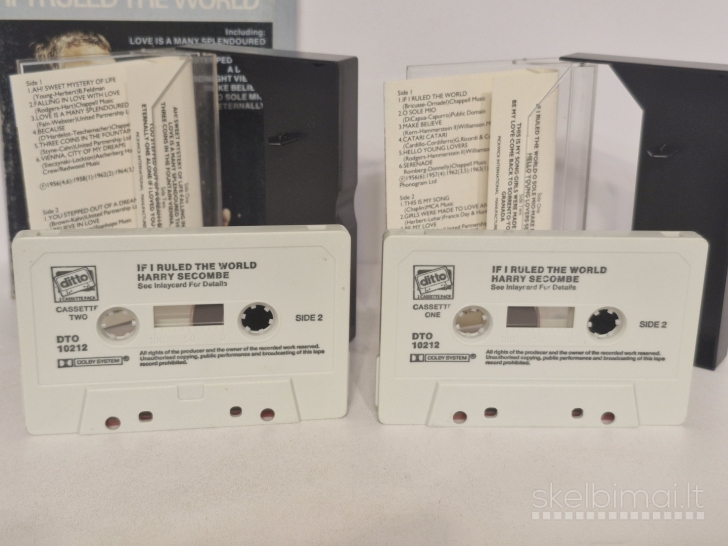 2 kasečių rinkinys Harry Secombe – If I Ruled The World