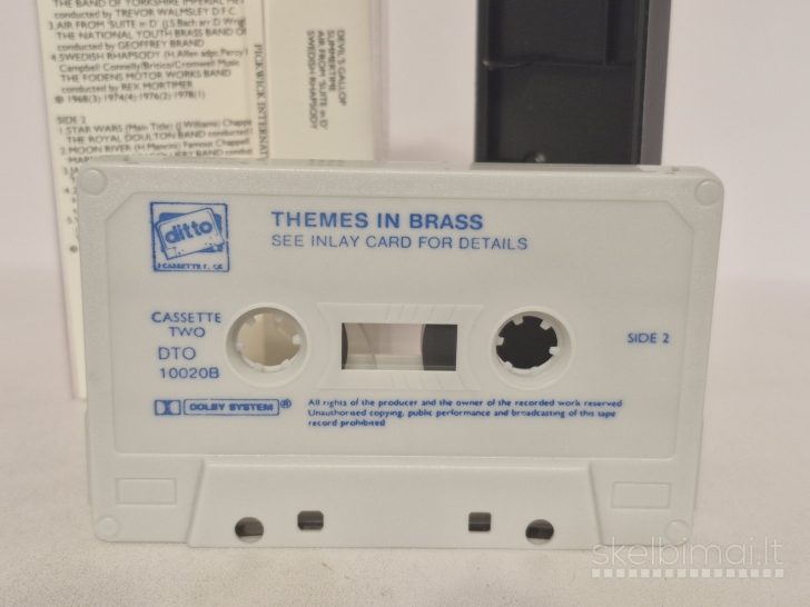 Audio kasetė Various – Themes In Brass Cassette Two