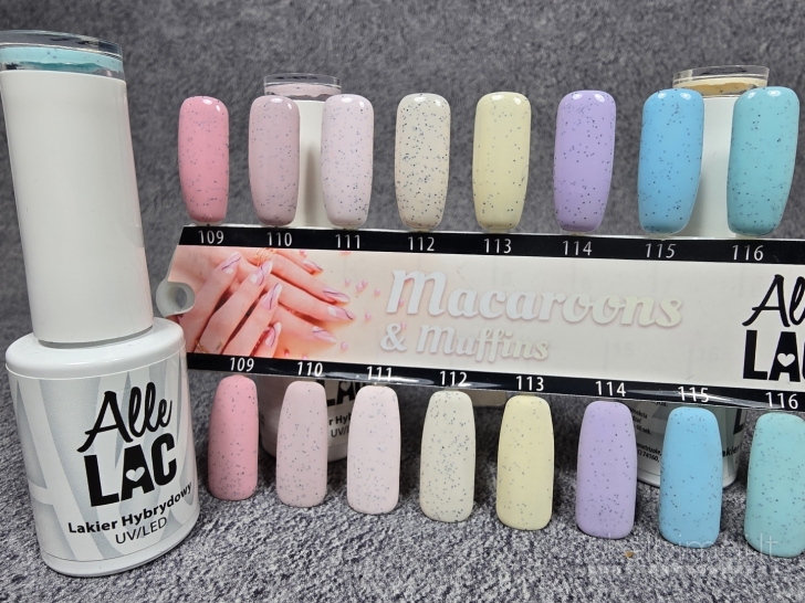 Gelinis lakas nagams Macaroons Allelac