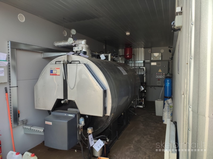 Mobili 300kw katilinė konteineryje