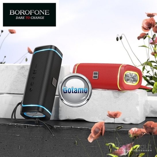 567 Bluetooth garsiakalbiai kolonėlės Borofone Strong Bass FM