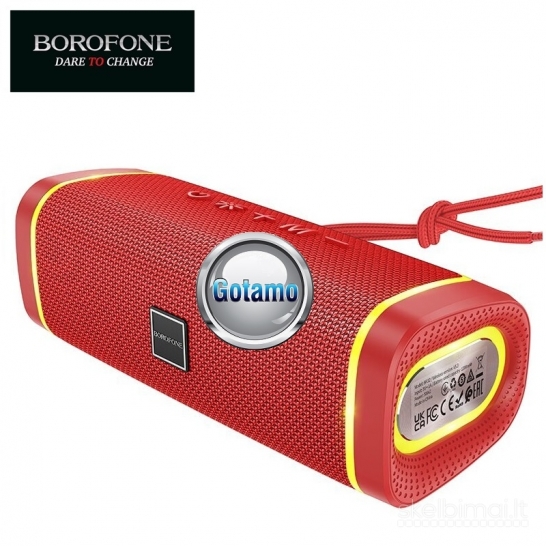 567 Bluetooth garsiakalbiai kolonėlės Borofone Strong Bass FM