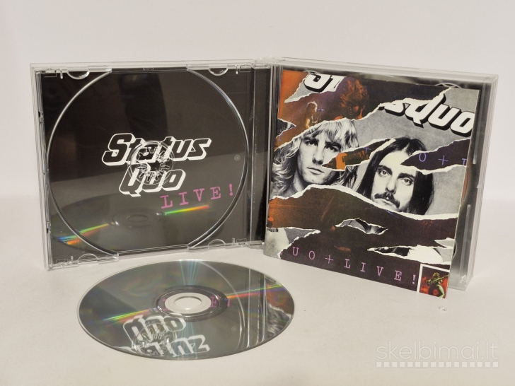 Dvigubas audio CD Status Quo – Live