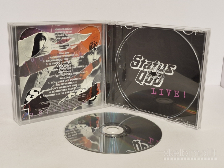 Dvigubas audio CD Status Quo – Live