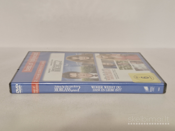 2 filmai 1 DVD Morgans ir Love Is? vaid. H. Grant ir Owen Wilson