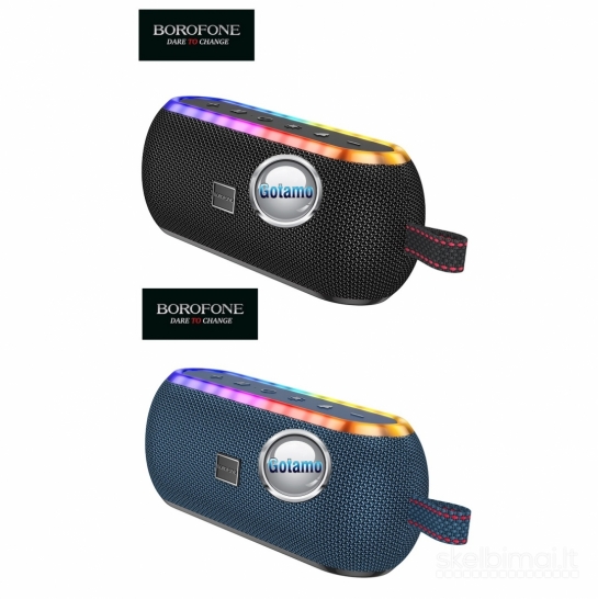 568 Bluetooth garsiakalbiai kolonėlės Borofone Cool LED FM