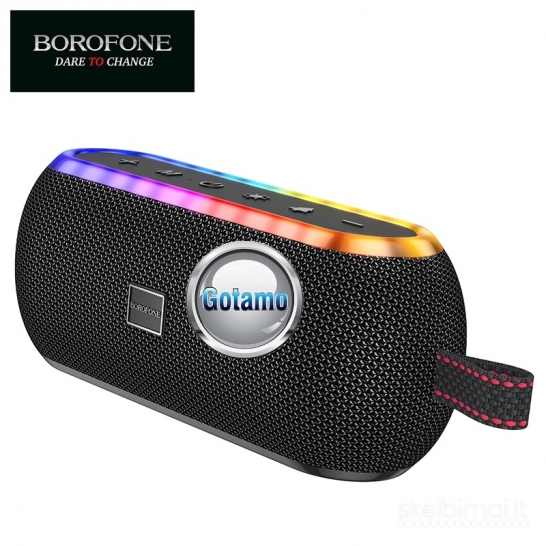 568 Bluetooth garsiakalbiai kolonėlės Borofone Cool LED FM