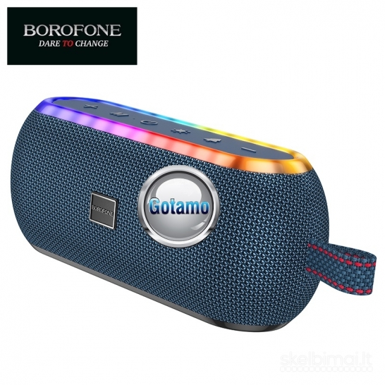 568 Bluetooth garsiakalbiai kolonėlės Borofone Cool LED FM