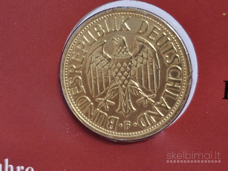 Monetų rinkinys 50Jahre 1 Markstuck 1950 Vokietija