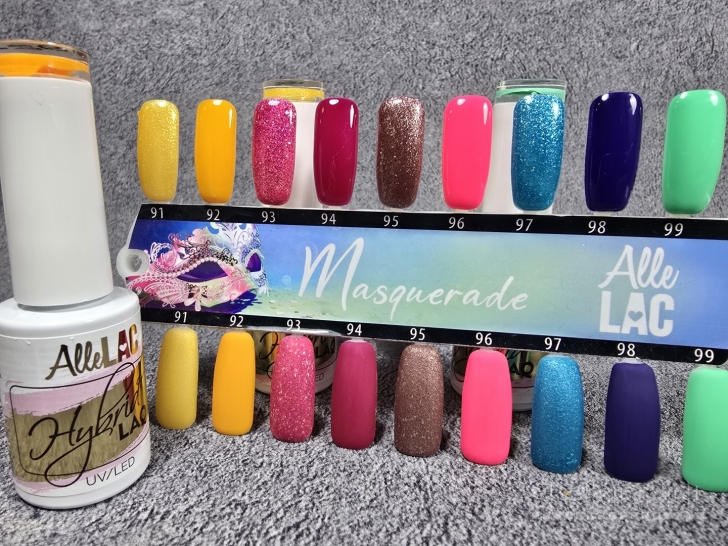 Gelinis lakas Allelac Masquerade kolekcija
