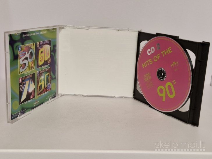 Dvigubas audio CD Various ‎– Hits Of The 90's