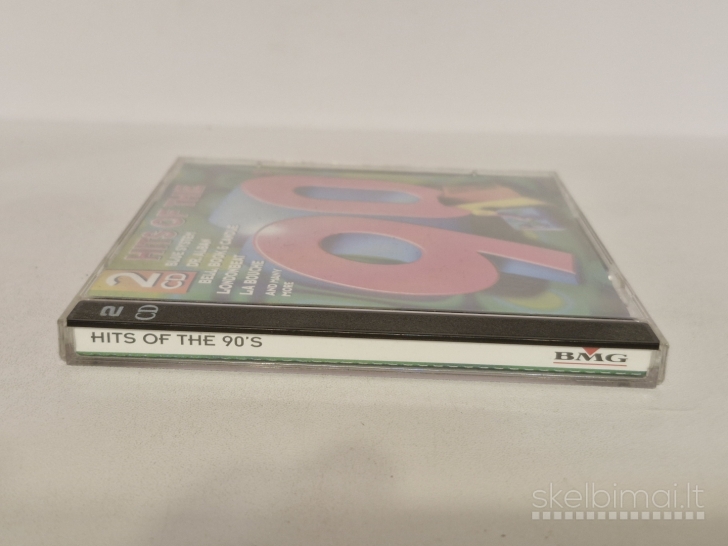 Dvigubas audio CD Various ‎– Hits Of The 90's