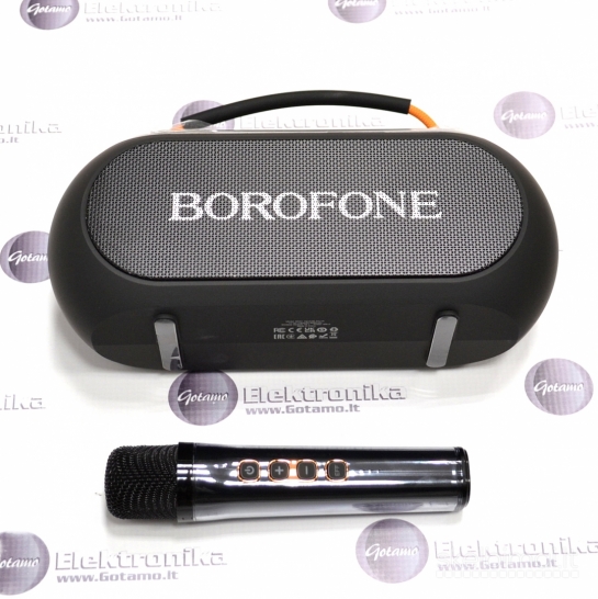569 Bluetooth garsiakalbis kolonėlė Borofone Wireless Karaoke