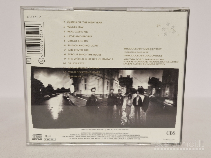 Audio CD Deacon Blue ‎– When The World Knows Your Name