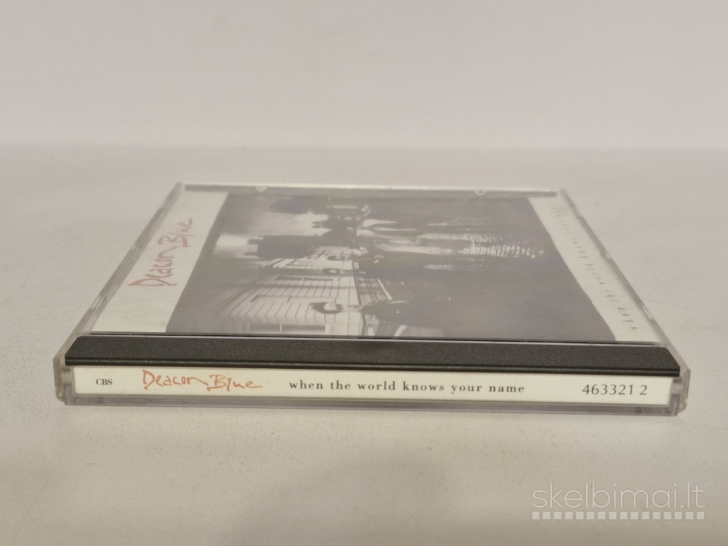 Audio CD Deacon Blue ‎– When The World Knows Your Name