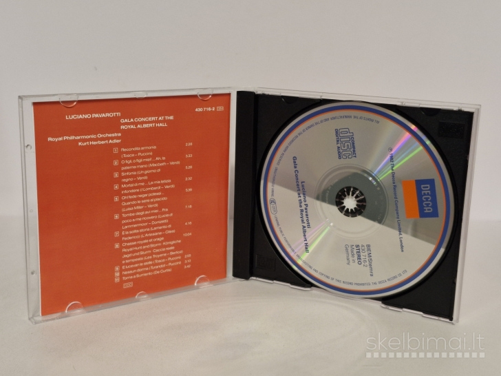 Audio CD Luciano Pavarotti – Gala Concert At The Royal Albert Hall