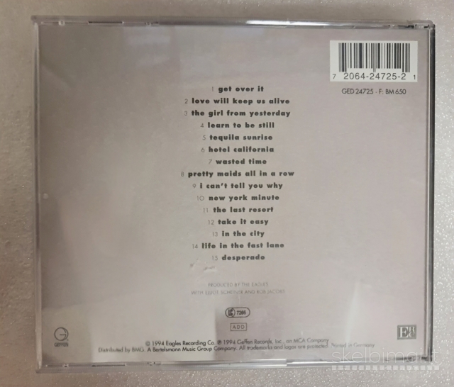 E.L.O. / Supertramp / Eagles / J.M.Jarre