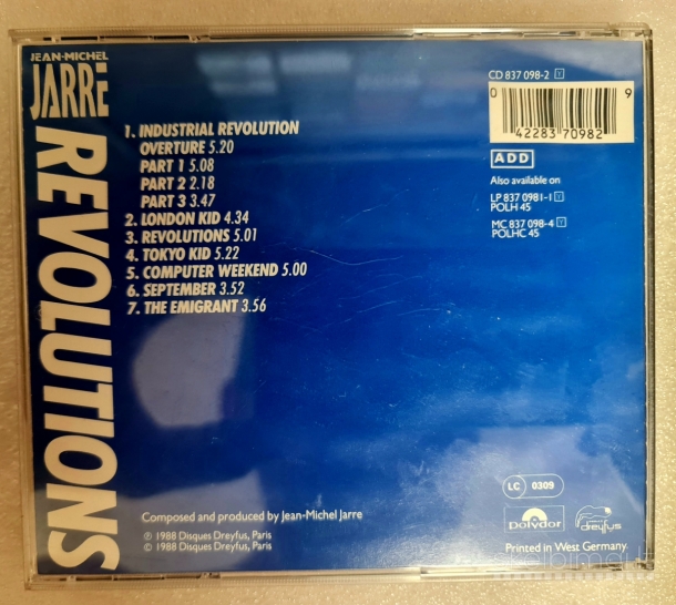 E.L.O. / Supertramp / Eagles / J.M.Jarre