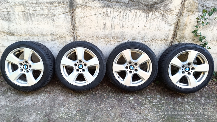 BMW originalūsratlankiai R17+Hankook Winter i*cept IZ2 