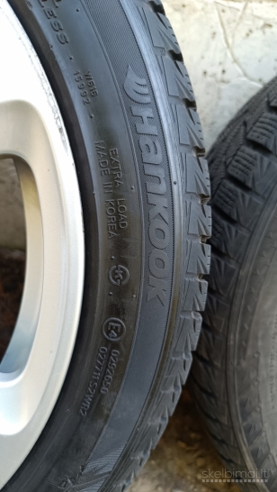 BMW originalūsratlankiai R17+Hankook Winter i*cept IZ2 