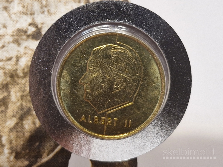 Belgija 5 frankai, 1998 KM# 190 Numizmatiniam voke
