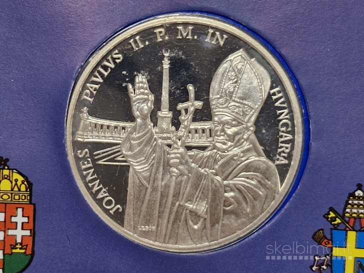 Vengrija 500 forintų, 1991 KM# 683 AG numizm. voke