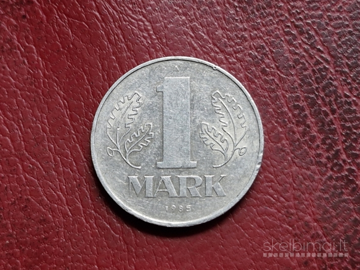 Vokietija - VDR 1 markė, 1985 KM# 35.2