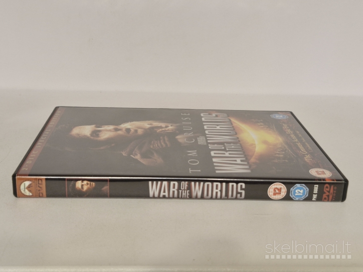 DVD filmas War Of The Worlds vaid. Tom Cruise