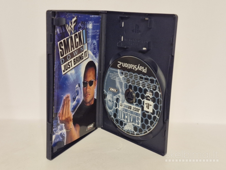 Žaidimas WWF Smackdown Just Bring It PAL Playstation 2