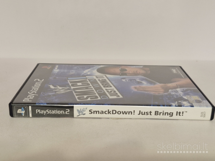 Žaidimas WWF Smackdown Just Bring It PAL Playstation 2