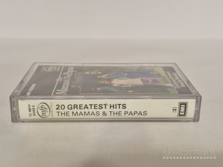 Audio kasetė The Mamas & The Papas – 20 Greatest Hits