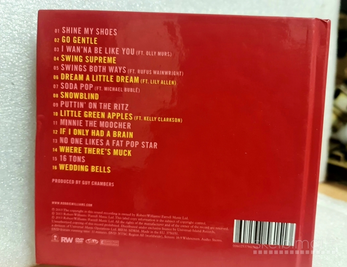 Robbie Williams CD+DVD