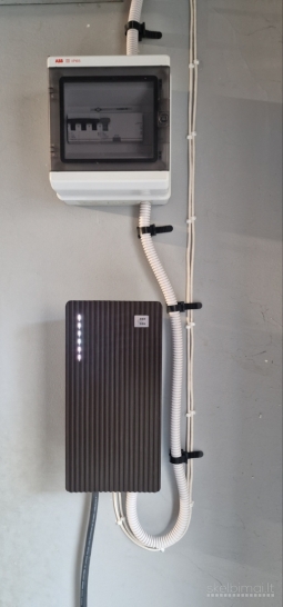 EV įkrovimo stotelių montavimas