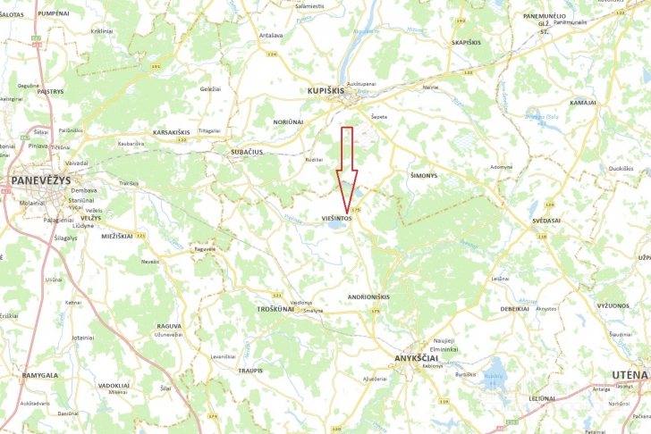 Žemės ūkio paskirties sklypas Burbeklių k.