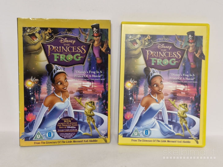 Animacinis DVD Disney filmas The Princess and the Frog