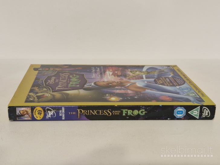 Animacinis DVD Disney filmas The Princess and the Frog