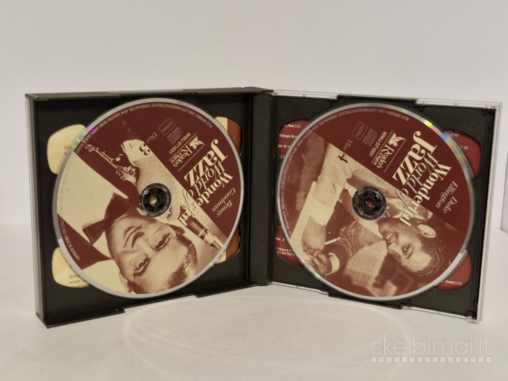 5 CD audio rinkinys-dežutė Various – Wonderful World Of Jazz