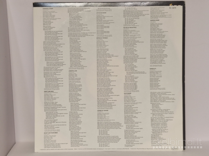 LP plokštelė John Denver ‎– John Denver