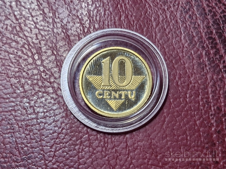 Lietuva 10 centų, 2003 KM# 106