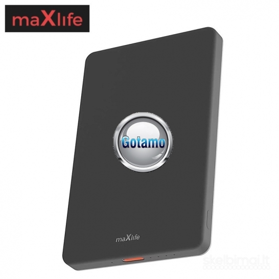 583 5000mAh 15W MagSafe belaidė išorinė baterija akumuliatorius (Power Bank)